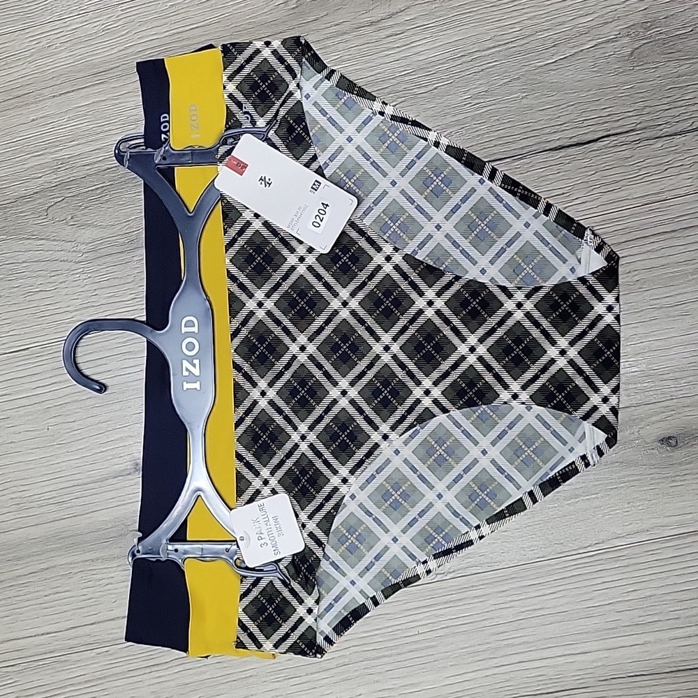 BEAUTIFUL 3 PACK IZOD SMOOTH ALLURE BIKINI.